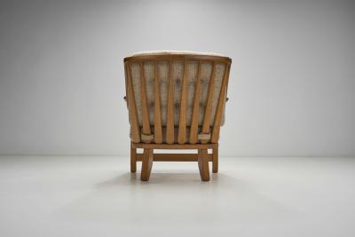 Guillerme et Chambron Pair of Gr goire Lounge Chairs by Guillerme et Chambron France 1960s
