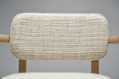 Guillerme et Chambron Pair of Guillerme et Chambron Denis Armchairs for Votre Maison France 1950s