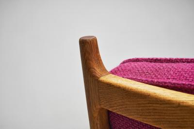 Guillerme et Chambron Pair of Guillerme et Chambron Edouard Armchairs for Votre Maison France 1960s