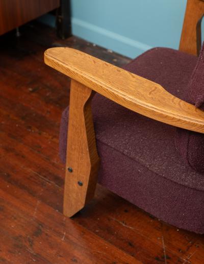 Guillerme et Chambron Robert Guillerme and Jacques Chambron Lounge Chairs for Votre Maison