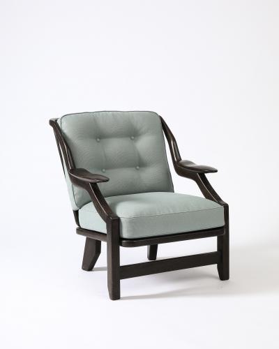 Guillerme et Chambron Sculpted Armchair by Guillerme et Chambron