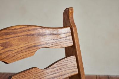 Guillerme et Chambron Set of 6 Guillerme et Chambron attributed Dining Chairs
