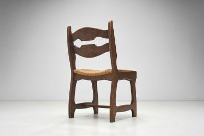 Guillerme et Chambron Set of Four Guillerme et Chambron Chairs for Votre Maison France 20th Century