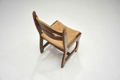 Guillerme et Chambron Set of Four Guillerme et Chambron Chairs for Votre Maison France 20th Century