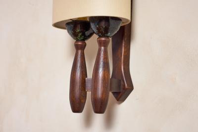 Guillerme et Chambron Single Guillerme et Chambron Sconce