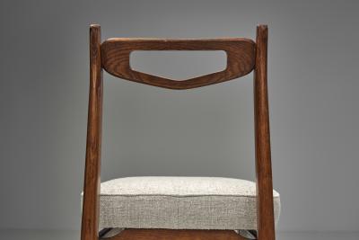 Guillerme et Chambron Six Dining Chairs by Guillerme et Chambron for Votre Maison France Mid 20th C