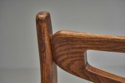 Guillerme et Chambron Six Dining Chairs by Guillerme et Chambron for Votre Maison France Mid 20th C