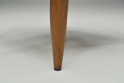 Guillerme et Chambron Six Guillerme et Chambron Fumay Dining Chairs for Votre Maison France 1960s