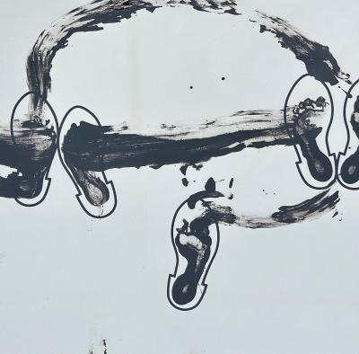 Guillermo Kuitca Naked Tango Artist Proof No 10 10 Print Signed Guillermo Kuitca Dated 2004