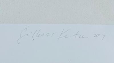 Guillermo Kuitca Naked Tango Artist Proof No 10 10 Print Signed Guillermo Kuitca Dated 2004