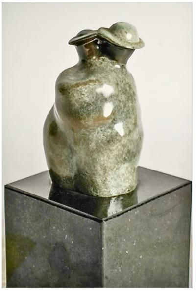 Guilloume Perez 1957 Heart to Heart Sculpture