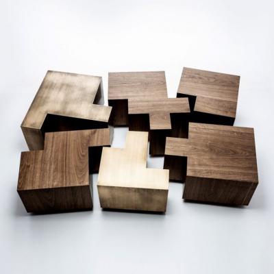 Gulla Jonsdottir Black Walnut Puzzle Table 2019