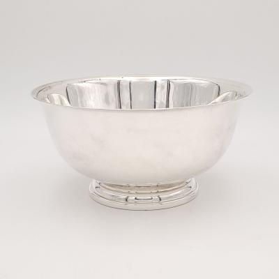 Gumps Large Silver Plated Revere Bowl