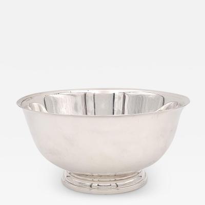Gumps Large Silver Plated Revere Bowl