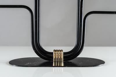 Gunnar Ander Candelabra in Metal and Brass by Gunnar Ander for Ystad Metal
