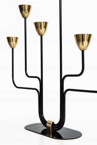 Gunnar Ander Candlestick Produced by Ystad Metall