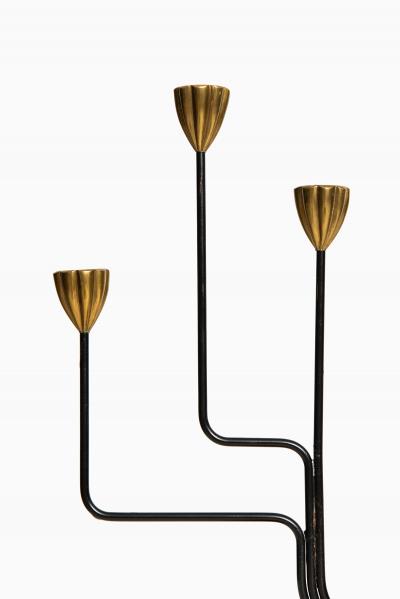 Gunnar Ander Candlestick Produced by Ystad Metall
