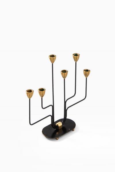 Gunnar Ander Candlestick Produced by Ystad Metall