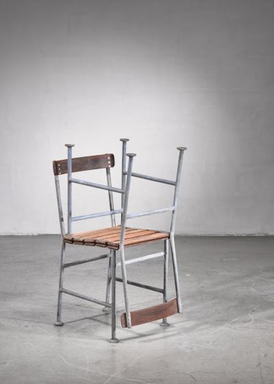 Gunnar Asplund Gunnar Asplund Pair of Garden Chairs