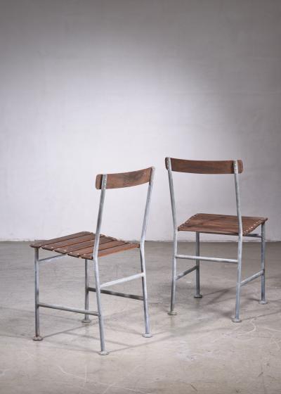 Gunnar Asplund Gunnar Asplund Pair of Garden Chairs