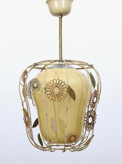 Gunnar Ekl f A lighting pendant attributed to Gunnar Ekl f 1940th 