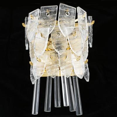 Gunnar Gyren Large Wall Light by Gunnar Gyren for Orrefors