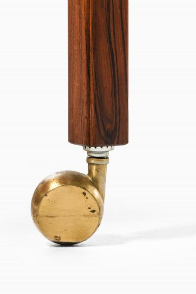 Gunnar Myrstrand Sven Engstr m Trolley in Brass and Rosewood by Sven Engstr m Gunnar Myrstrand 1960s