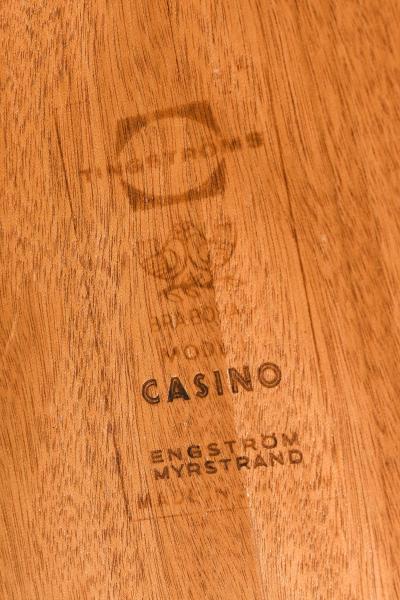 Gunnar Myrstrand Sven Engstr m Trolley in Brass and Rosewood by Sven Engstr m Gunnar Myrstrand 1960s