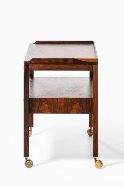 Gunnar Myrstrand Sven Engstr m Trolley in Brass and Rosewood by Sven Engstr m Gunnar Myrstrand 1960s