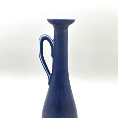 Gunnar Nylund Blue Jug Ceramic Vase