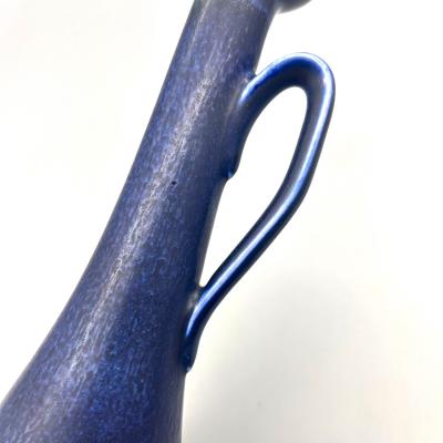Gunnar Nylund Blue Jug Ceramic Vase