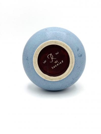 Gunnar Nylund Blue Two Toned Glaze Stoneware Vase