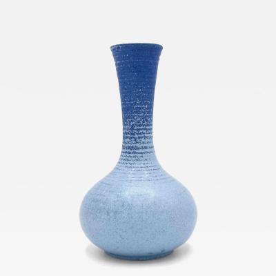 Gunnar Nylund Blue Two Toned Glaze Stoneware Vase