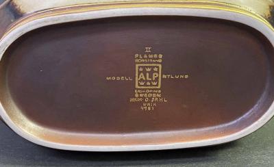 Gunnar Nylund Covered Vase Circus Scenes Gunnar Nylund for Rorstrand 