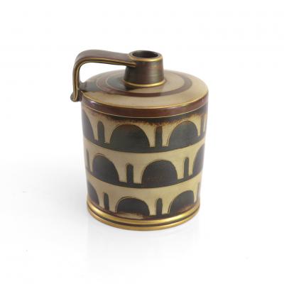 Gunnar Nylund GUNNAR NYLUND FLAMBE SERIES AQUEDUCT BUD VASE RORSTRAND SWEDEN