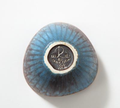 Gunnar Nylund Glazed Ceramic Bowl by Gunnar Nylund Sweden c 1960