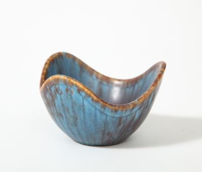 Gunnar Nylund Glazed Ceramic Bowl by Gunnar Nylund Sweden c 1960