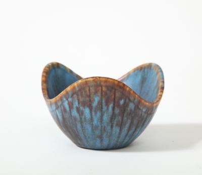Gunnar Nylund Glazed Ceramic Bowl by Gunnar Nylund Sweden c 1960