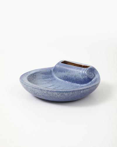 Gunnar Nylund Glazed Ceramic Vide Poche by Gunnar Nylund for Rorstrand Sweden c 1960