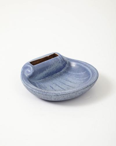 Gunnar Nylund Glazed Ceramic Vide Poche by Gunnar Nylund for Rorstrand Sweden c 1960