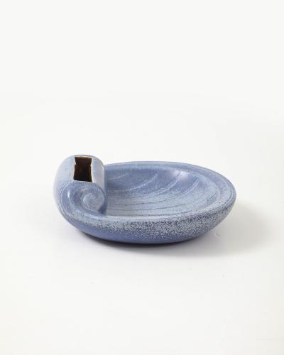 Gunnar Nylund Glazed Ceramic Vide Poche by Gunnar Nylund for Rorstrand Sweden c 1960