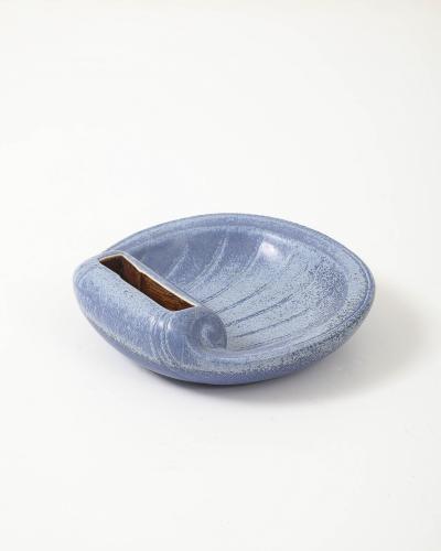 Gunnar Nylund Glazed Ceramic Vide Poche by Gunnar Nylund for Rorstrand Sweden c 1960