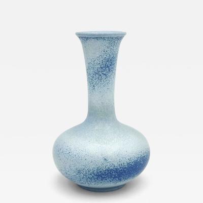 Gunnar Nylund Grey Blue Eggshell Glazed Stoneware Vase