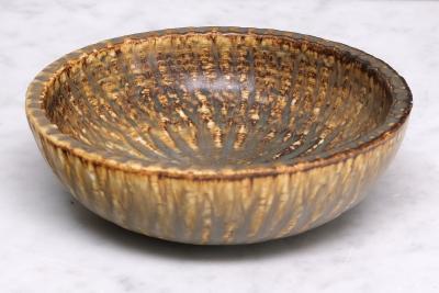 Gunnar Nylund Gunnar Nylund Rubus Stoneware Bowl R rstrand Sweden 1965