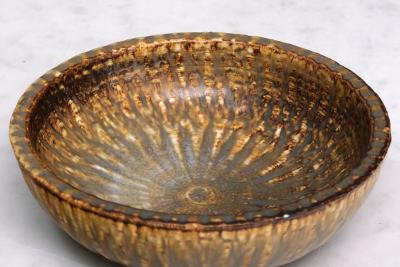 Gunnar Nylund Gunnar Nylund Rubus Stoneware Bowl R rstrand Sweden 1965