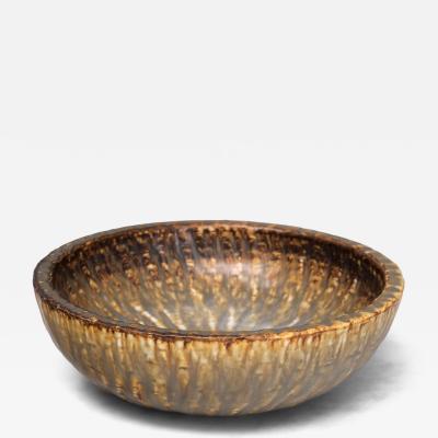 Gunnar Nylund Gunnar Nylund Rubus Stoneware Bowl R rstrand Sweden 1965