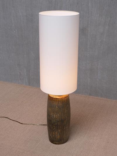 Gunnar Nylund Gunnar Nylund Rubus Stoneware Floor Large Table Lamp R rstrand Sweden 1960s