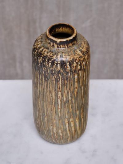 Gunnar Nylund Gunnar Nylund Rubus Stoneware Vase R rstrand Sweden 1965