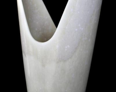 Gunnar Nylund Gunnar Nylund for R rstrand Swedish cream white vase ARo