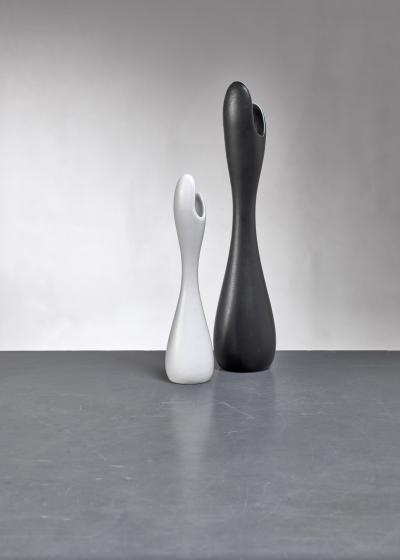 Gunnar Nylund Gunnar Nylund pair of ceramic vases Sweden 1950s